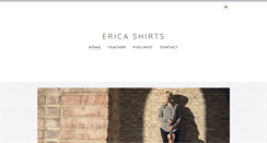 Desktop Screenshot of ericashirts.com